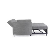 Sofá cama 2 plazas CLAYTON Gris 166x88x h84 cm