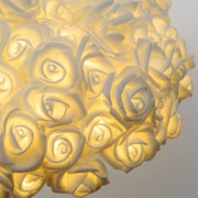 Ramo Rosa RBF Bianche 120 LED 4m + Ø30cm