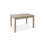 Mesa de comedor extensible de olmo íntegramente en madera de melamina cm 85x140 - 180