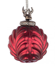 4x Sfera Vt Decorum Rosso Op D80 - Lámpara de techo roja decorativa