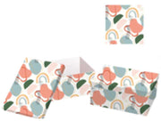 Caja cartón multicolor rectangular 1-10 cm37,5x29h16