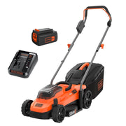 Cortacésped inalámbrico Black & Decker BCMW33184L2-QW batería doble 18V 4.0 Ah
