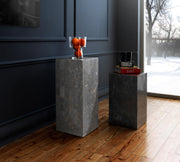 Columna 35x35x80h cm con estructura interna en contrachapado