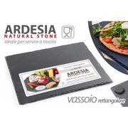 Bandeja plana en pizarra de 50 x 30 cm pub o restaurantes