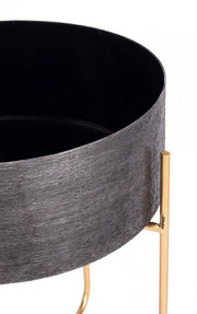 Juego de 2 puertas de aluminio estilo diseño negro