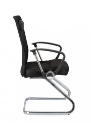 Silla de oficina KINGSTONE en tejido de malla con reposabrazos