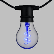 Luz de Fiesta 36V 10 A60 E27 Filamento Espiral LED 4+5m Luces Navideñas