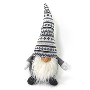 Gnomo de tela azul 20,5x20h45 cm