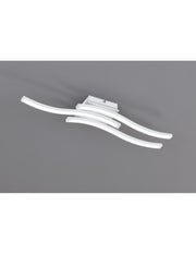 Plafón Moderno 3 Led Varillas Onduladas 4000k Ruta Blanco Trio Iluminación