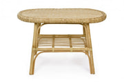 INES Mesita de exterior en rattan 80x50x h50 cm