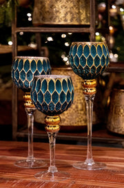 Set de 2 Velas Rachel Calice Verd, 1P