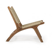 Sillón de jardín de fibra sintética Adelita