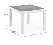 Mesa de centro Lunar Kledi 50X50