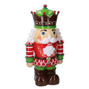 Soldado resina con led verde cm26x18h48