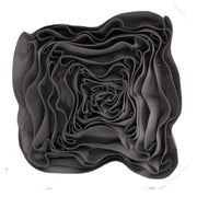 Cojín grande de tela gris ca-4316 cm.50 x 50 x 15