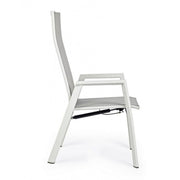 Sillón reclinable de jardín Steven Lunar c-br 59x72x112h cm