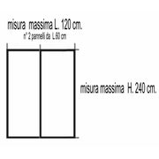 AQUÍ IMÁN 120X240 BLANCO