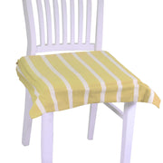 Cojín pop cuadrado rayas lima cm40x40h4