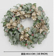 Corona de oro con escoba de carnicero cmø26/40