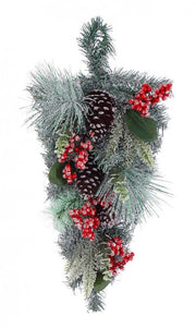 6x Decor. Rojo Hielo Gota de Baccia de Cheryl