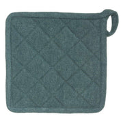 Manopla más agarradera Wilde color azul pavo real