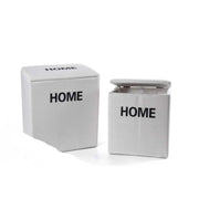 Bortabiandcheria gorrateo con contenedor de pouf blanca limpia