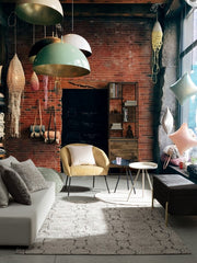 Alfombra gris Delhi 200 x 300 cm