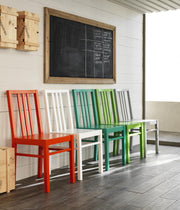 2x Silla de madera lacada gris claro 39,5 cm x 39,5 cm A. 86,5 cm