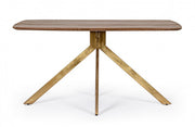 Mesa de madera estilo vintage para 6 personas 150x90