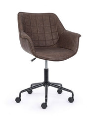 Sillón de oficina Joshua marrón