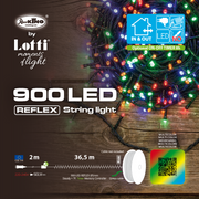 Catena lineare 900 LED rgb 36,5m en bobina