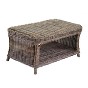 Salotto rattan roymer grigio c/cuscini 4 pezzi