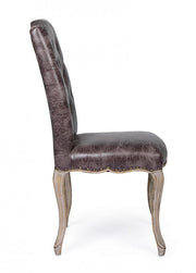 Silla clásica de madera Diva cm 51 x 53 x 99