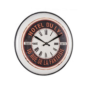 reloj de pared de hierro dulys