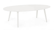 Tavolino ridley 120x75cm bianco 662705