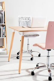 Mesa de madera estilo natural 120x80