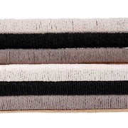 Cuadro de madera redondo con flores negras cm ø80h2,6