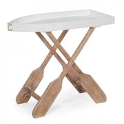 Mesa baja plegable de madera GOZZO 76x40x h66 cm