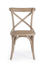 Silla Cross Gris Natural