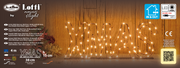 XMAS Copper MicroLED 38cm blanco cálido escritura led
