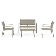 Bizzotto tórtola jardín conjunto 4 piezas