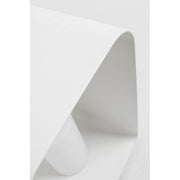 Lámpara led con lámpara de pie RIDLEY blanca 25x28x h45 cm