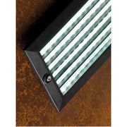 Empotrable Pared C- Rejilla walking line negro