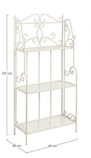 Estante Giselle Crema 3P