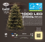 MiniCluster 1000 LED blanco cálido 20,5m