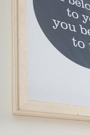 4x Quadro Parola 021 40X55