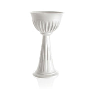 Columna Bama Alba Flores cm. 43x74,5h encendido. 20 Macetero Plastico Blanco 31890