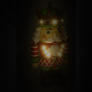 Soldado resina con led verde cm26x18h48