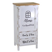 Cómoda Breslavia 1 puerta y 2 cajones cm50x38xh100