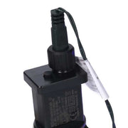 Luz de alambre blanca cálida de 180 led con controlador de 12 m
